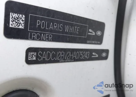 2017 Jaguar F-Pace 35T Premium z USA, uszkodzony, nr VIN SADCJ2BV2HA075243